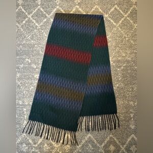 Lady Cashmink by V. Fraas, vintage, geometric multicolor scarf